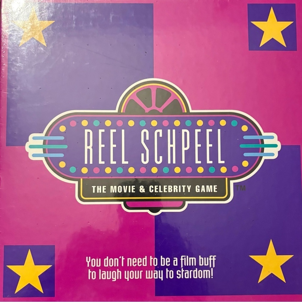 NWT REEL SCHPEEL Movie & Celebrity Game